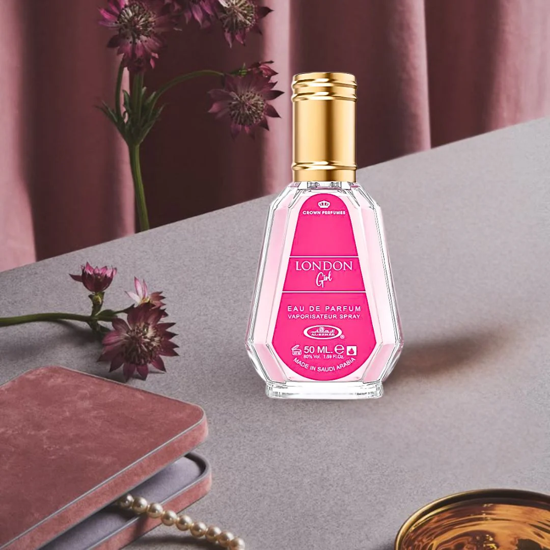 London Girl Eau De Parfum Spray 50ML (1.7 OZ) By Al Rehab | A Sweet & Sophisticated Blend Of Juicy Fruits, Delicate Florals & Vanilla. - Image 5