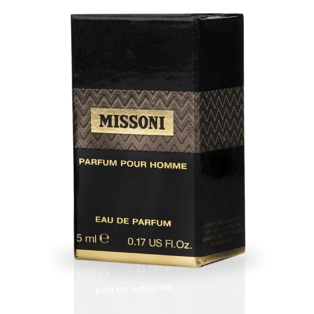 Missoni Parfum Pour Homme Cologne EDP 5ML (0.17 OZ) by Missoni | Long Lasting & Luxurious, Fragrance Miniatures. - Image 2