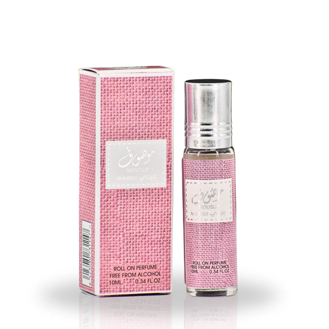 12PC Mousuf Wardi Roll-On Perfume Oil - CPO 10ML (0.34OZ) by Ard Al Zaafaran