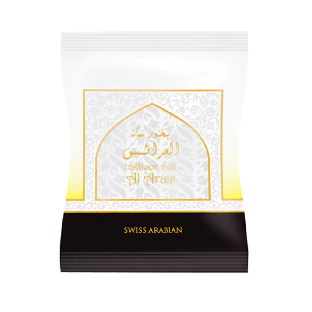 Musk Al Arais Bakhoor - 40 GM (1.4 oz) by Swiss Arabian - Image 2