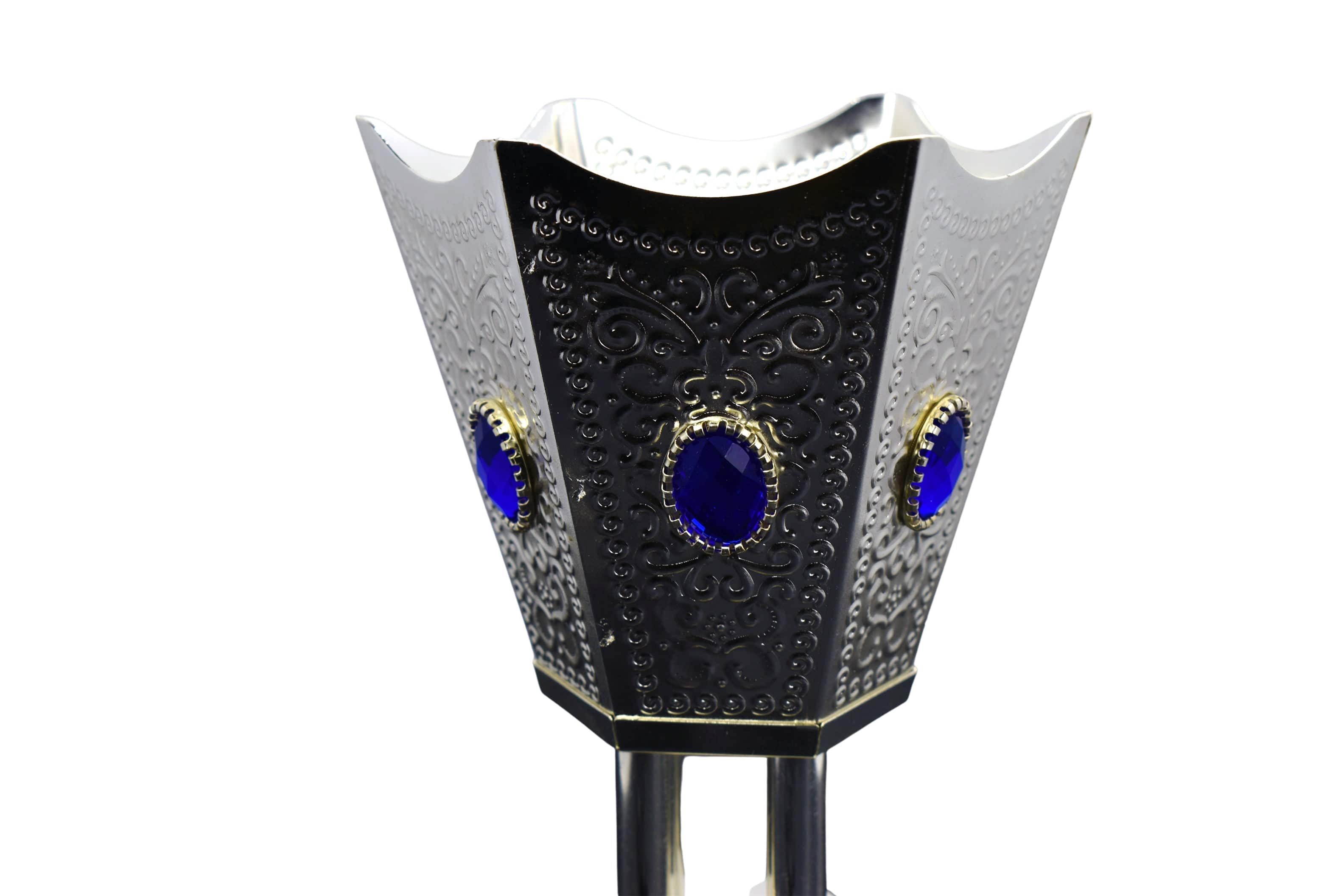 New Sapphire Hexagon Shaped Electric Incense Bakhoor Burner by Intense Oud - Image 2