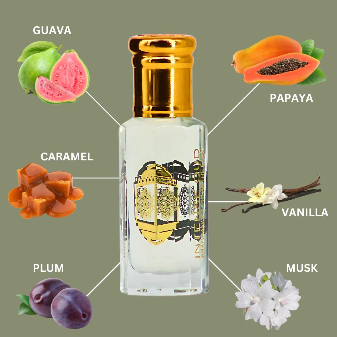 Noble Fruits Perfume Oil 12ML (0.40 OZ) With Black Gift Box By Intense Oud | Exotic Fruits, Sweet Caramel & Smooth Musk. - Image 7