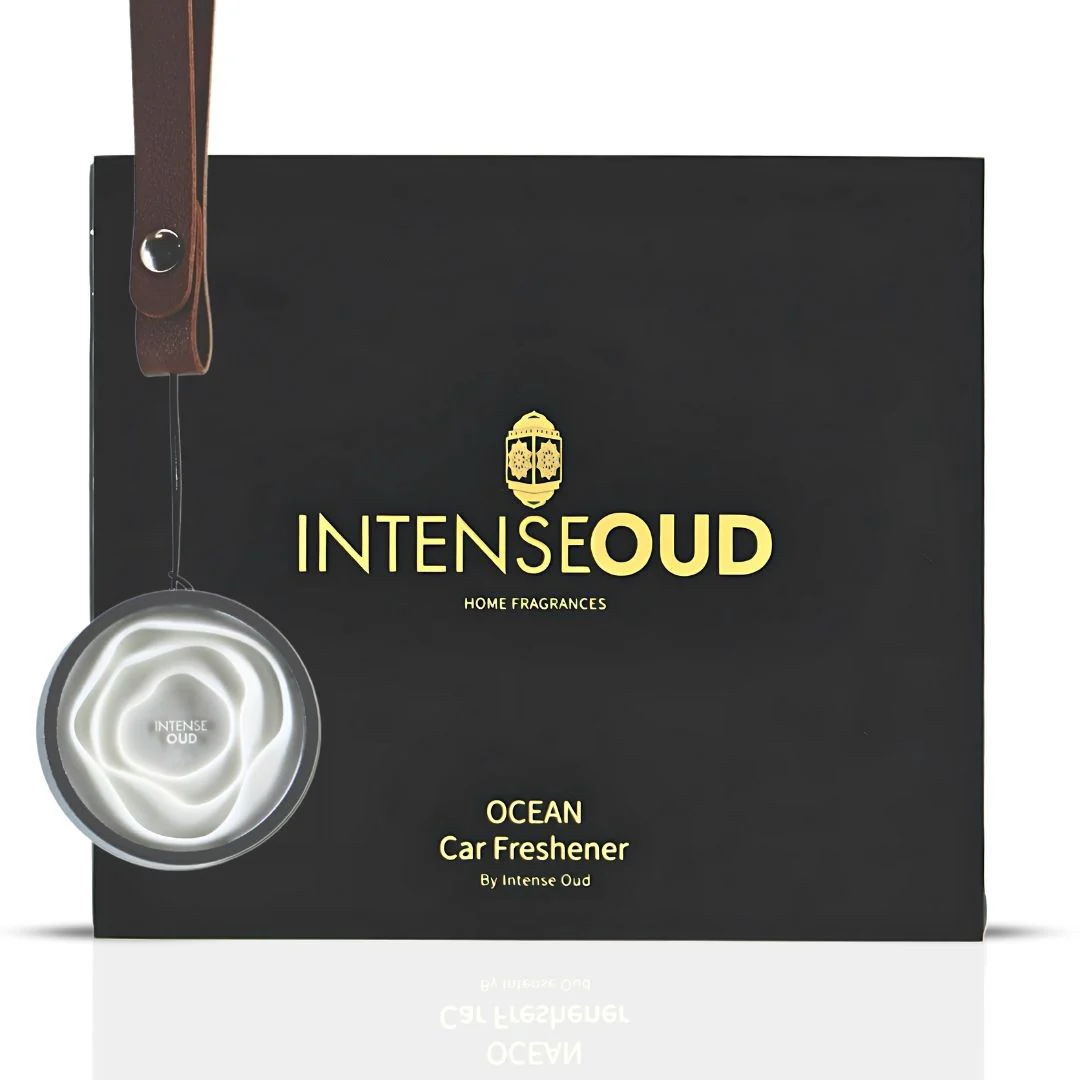 Ocean - Sea Elegance Scented Hanging Car Freshener by Intense Oud | A Fresh Scent That Transforms Your Car Into an Oceanic Haven.