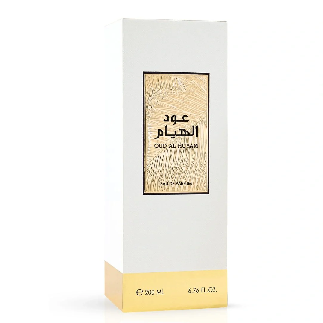 Oud Al Huyam EDP Spray 200ML (6.76 OZ) by Rasasi | Long Lasting, Refreshing, Floral, Luxurious Unisex Scent. - Image 4
