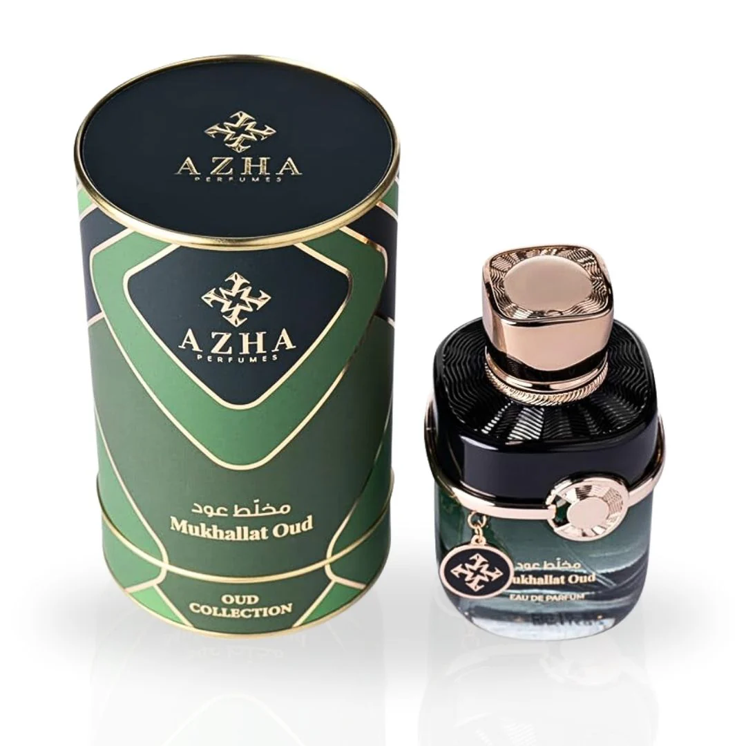 Oud Collection Mukhallat Oud EDP 100ML (3.3 OZ) by Azha | Indulge in This Luxurious & Captivating Fragrance. - Image 4