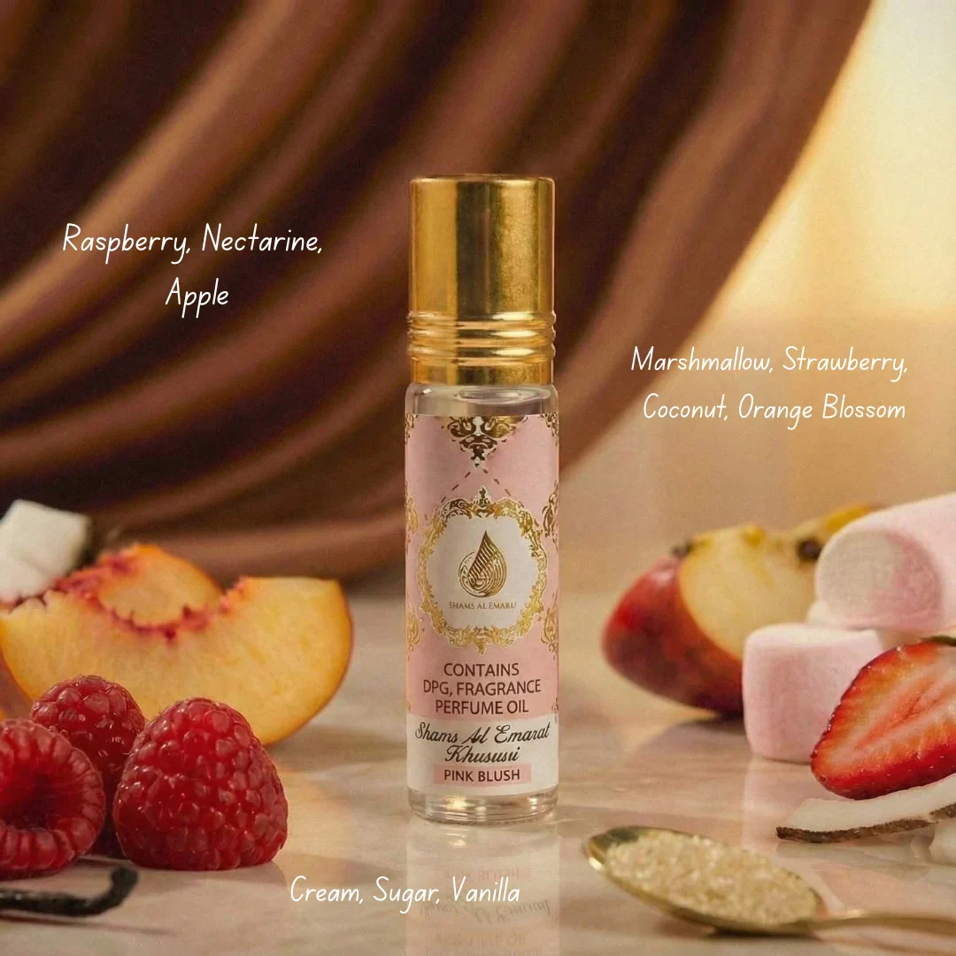 Pink Blush Shams Al Emarat Khususi Roll-On Perfume Oil 10ml (0.34 oz) by Ard Al Zaafaran (Pack of 12) - Image 3