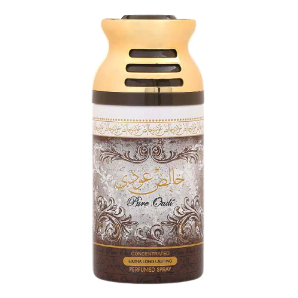 Pure Oudi Unisex DEO - 250ML (8.5 oz) by Lattafa
