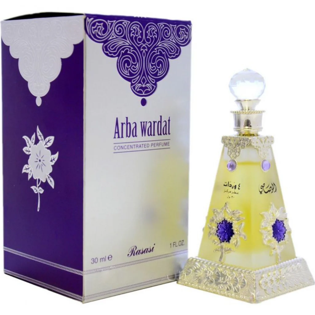 Arba Wardat Perfume Oil - 30 ML (1.6 oz) by Rasasi