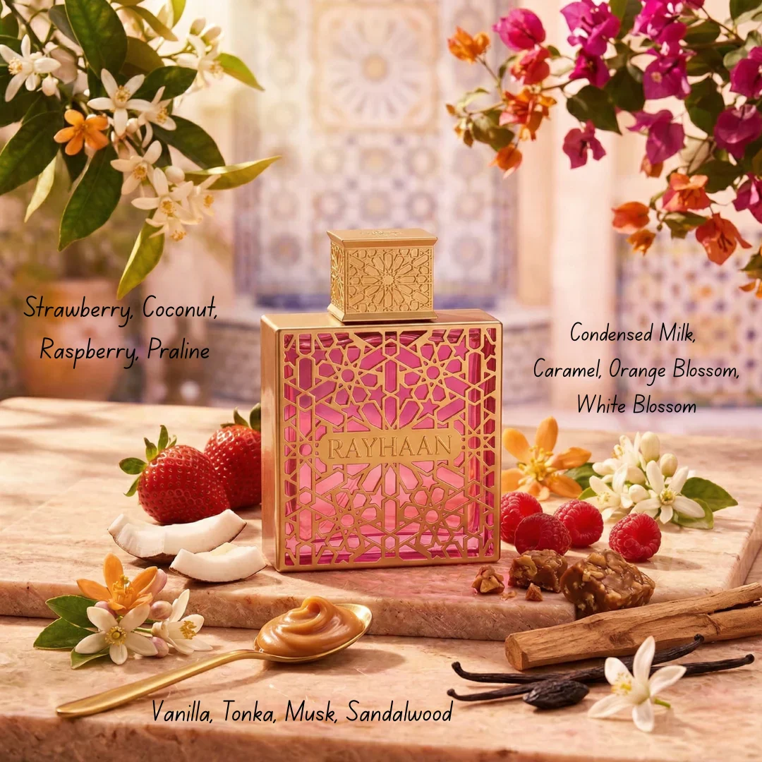 Rayhaan Kiss Eau de Parfum Spray 100ml (3.4 oz) By Rayhaan - Image 4