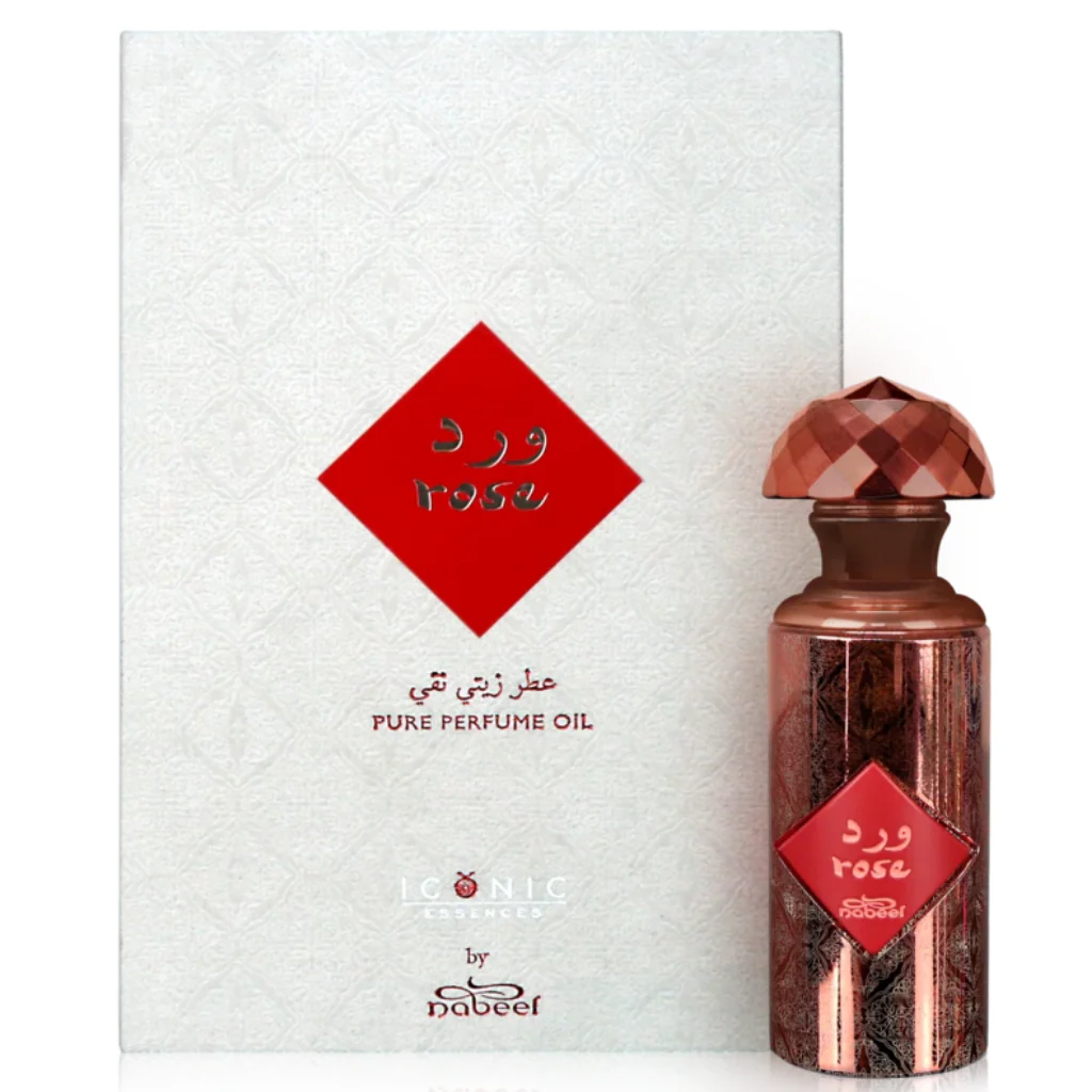 Rose Perfume Oil - 15 ML (0.5 oz) by Nabeel