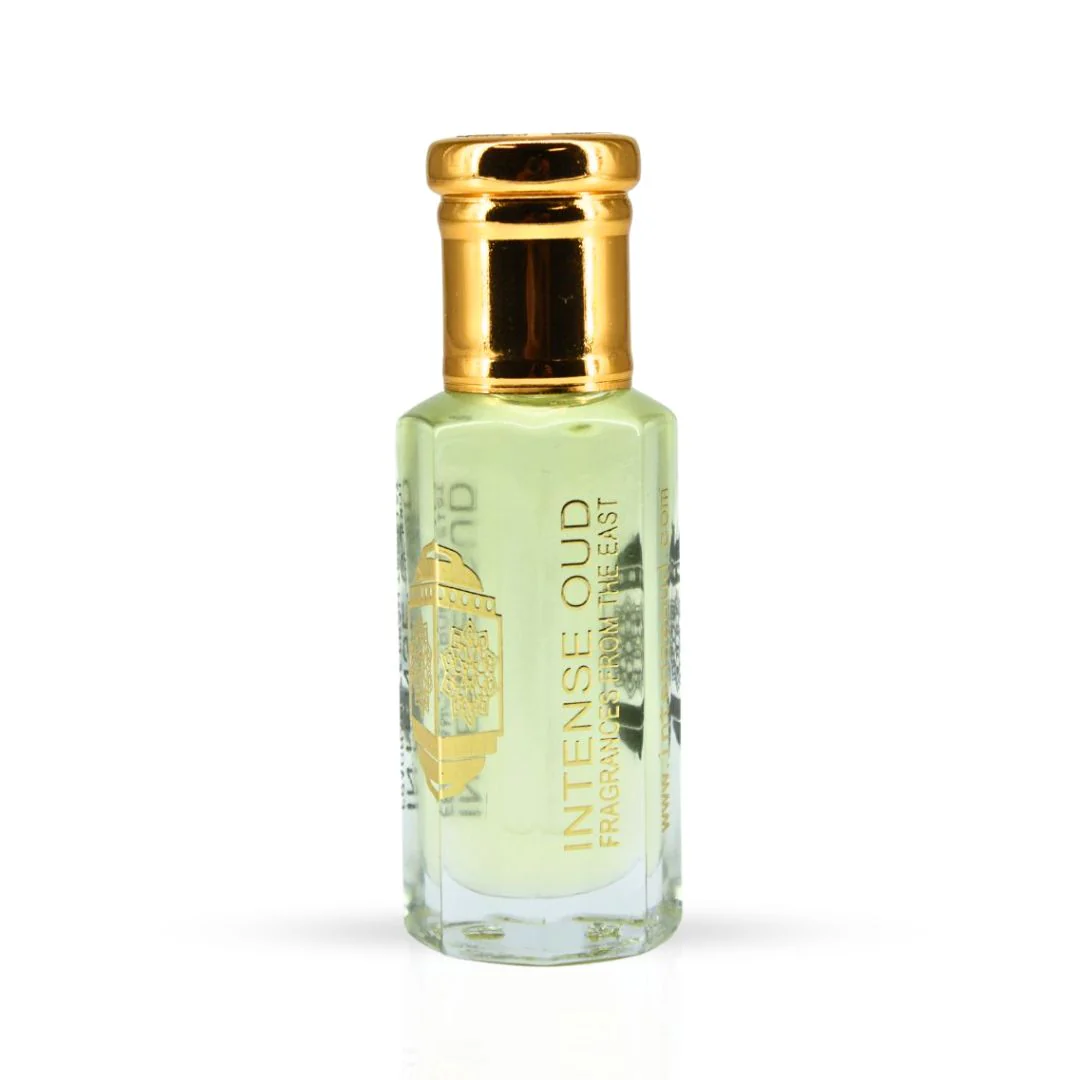 Rose Musk Perfume Oil 12ML (0.40 OZ) With Black Gift Box By Intense Oud | Fresh Rose, Zesty Lemon With A Soft Musk & Sandalwood Finish. - Image 2