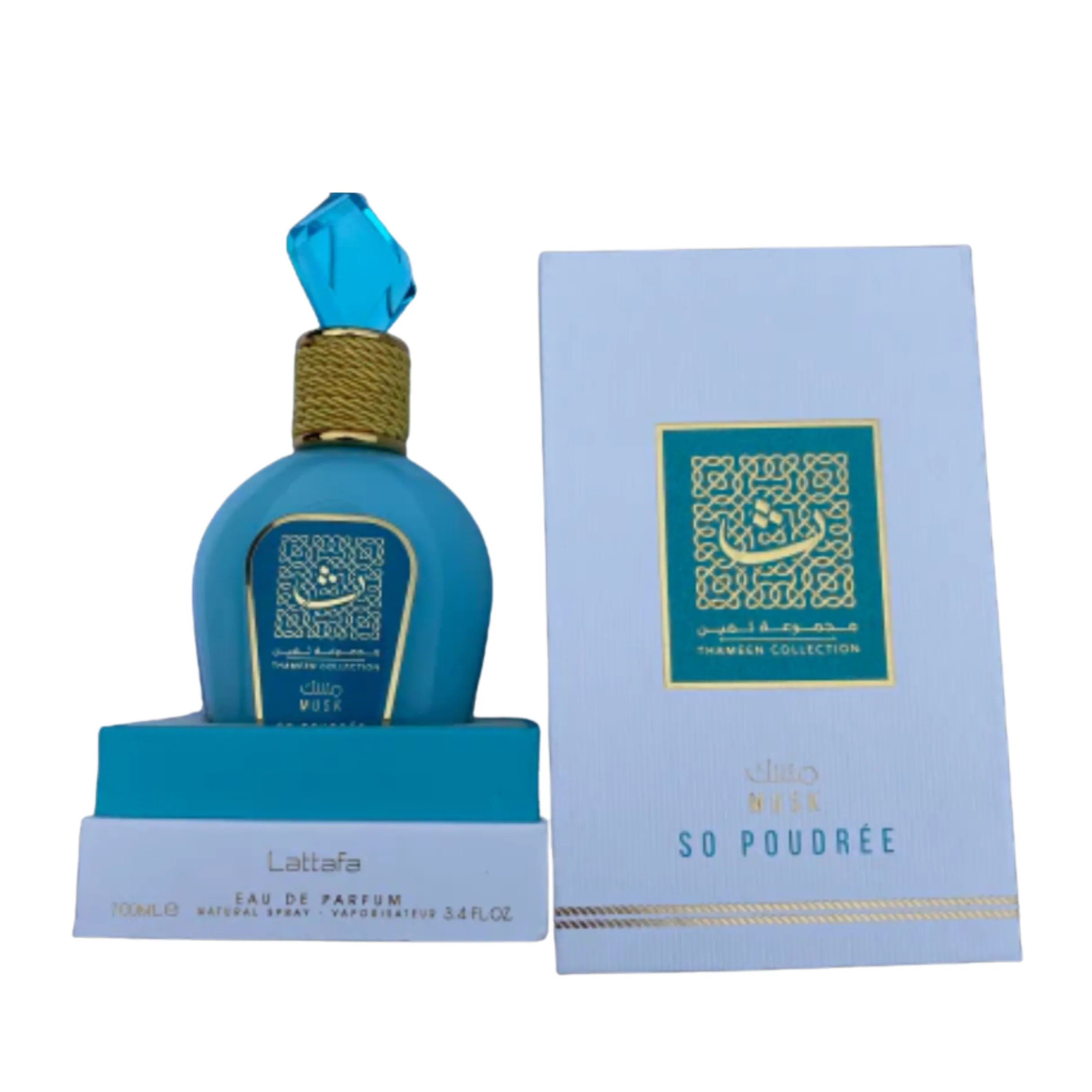 So Poudree Thameen Collection Musk Unisex EDP 100ml | by Lattafa - Image 2