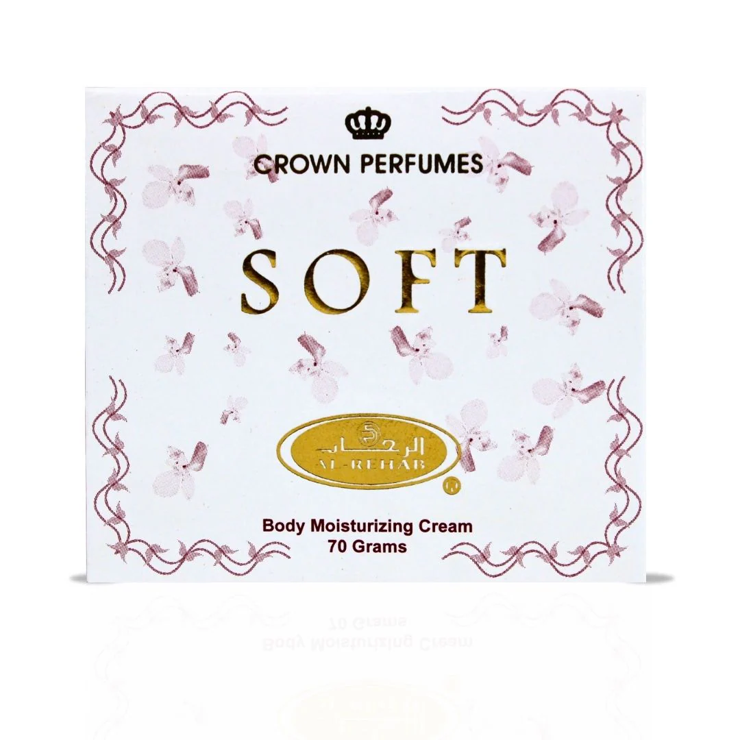 Soft Moisturizing Body Cream 70GMS By Al Rehab | Intensely Moisturizing, Softening, Restores Dry Skin, Fruity - Floral Fragrance. - Image 3