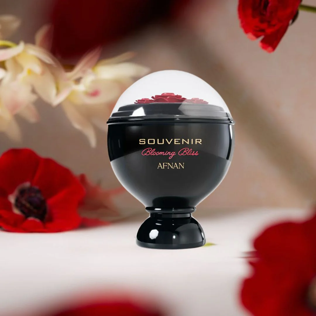 Souvenir Blooming Bliss Eau De Parfum Spray 100ML (3.4 OZ) By Afnan | A Sweet Blend Of Vanilla, Coconut & Caramel, Offering A Gourmand Escape With A Creamy Finish. - Image 6