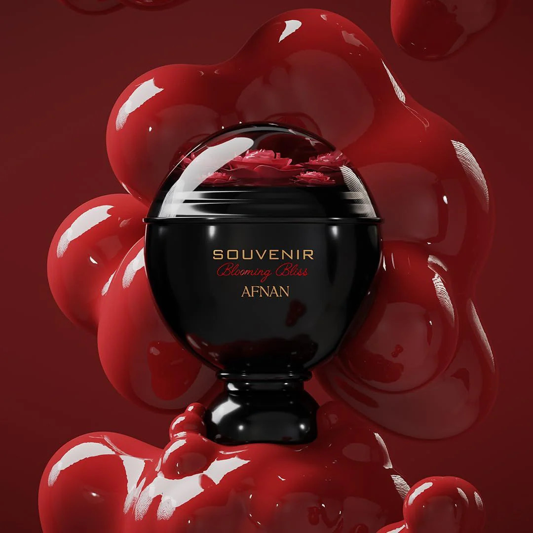 Souvenir Blooming Bliss Eau De Parfum Spray 100ML (3.4 OZ) By Afnan | A Sweet Blend Of Vanilla, Coconut & Caramel, Offering A Gourmand Escape With A Creamy Finish. - Image 7