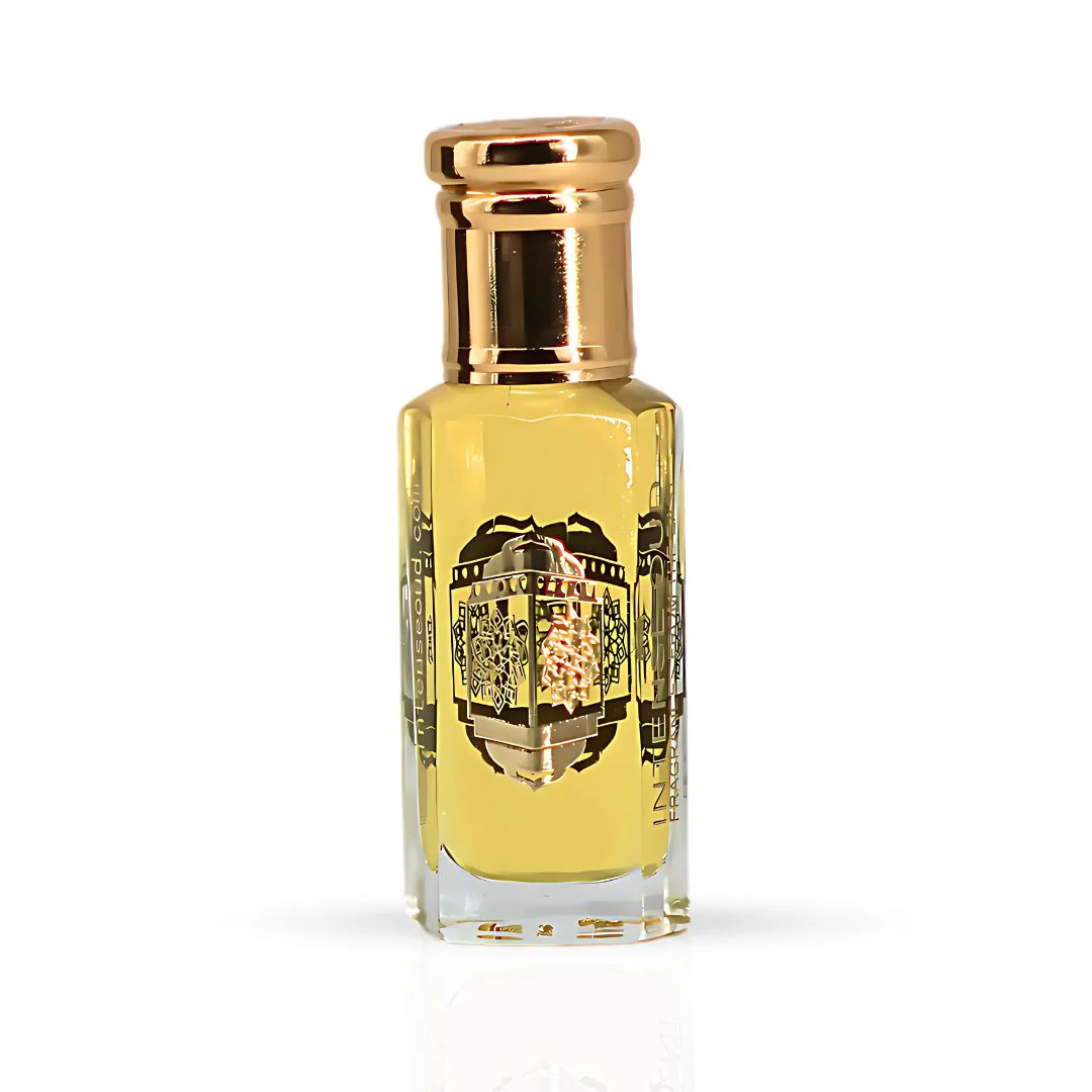 Touch Of Amber Perfume Oil 12ML (0.40 OZ) With Black Gift Box By Intense Oud | Bold Amber, Leather & Musk With A Hint Of Citrus. - Image 2