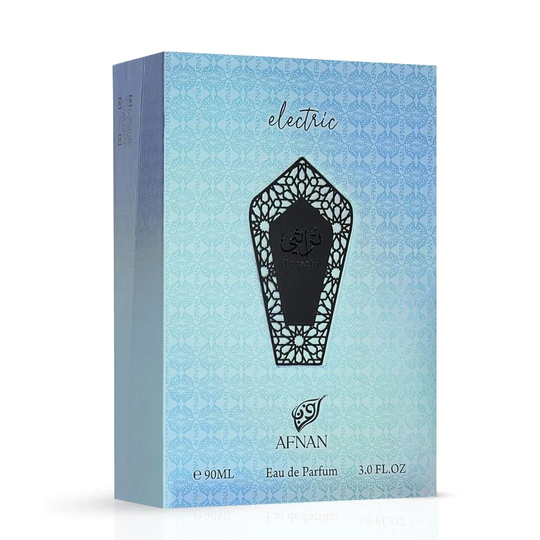 Turathi Electric Eau de Parfum Spray 100ml (3.4 oz) by Afnan - Image 4
