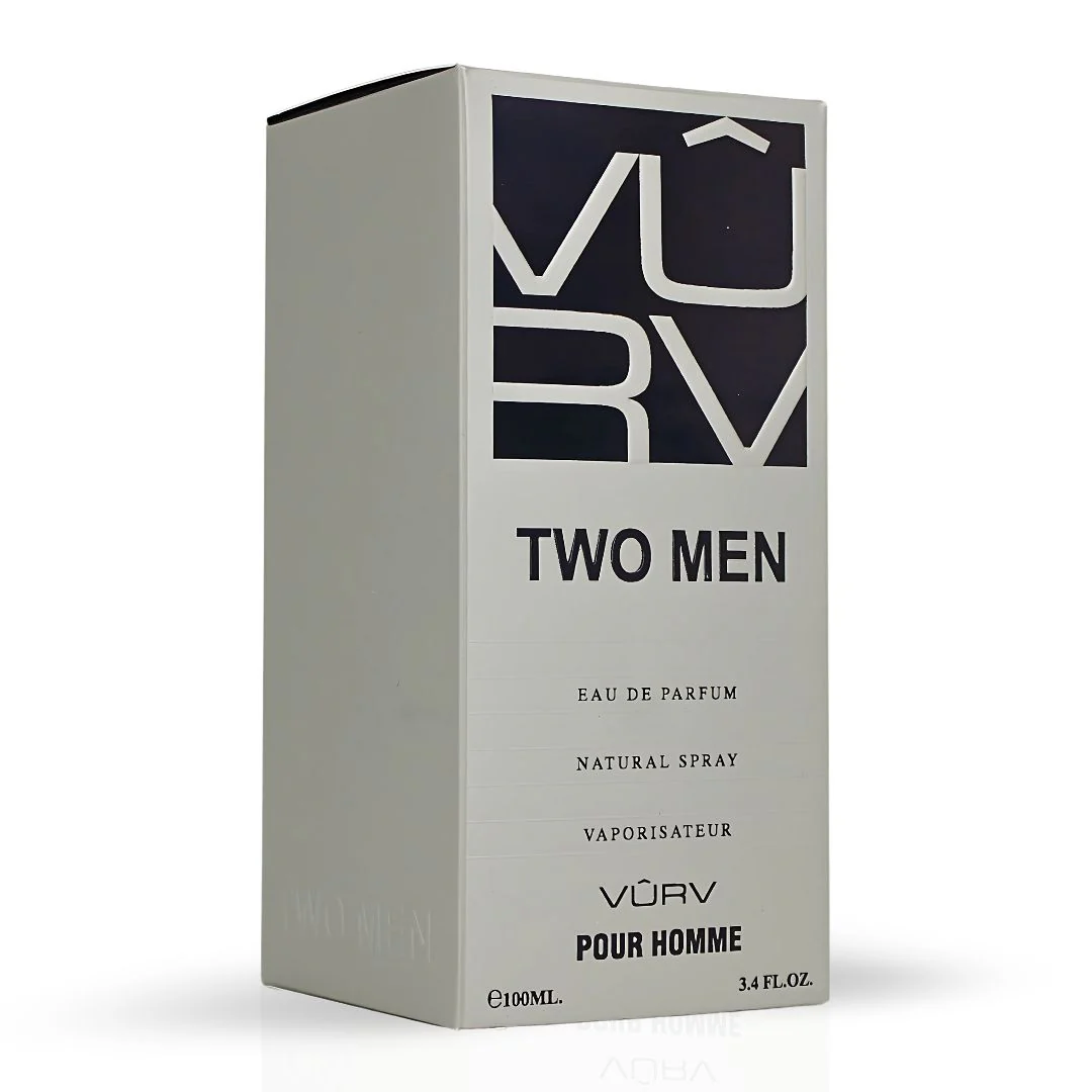 Two Men Eau De Parfum Spray For Men 100ML (3.4 OZ) By Vurv | A Bold Mix Of Tangy Fruits, Refreshing Spices, & A Rich, Smoky Base. - Image 3