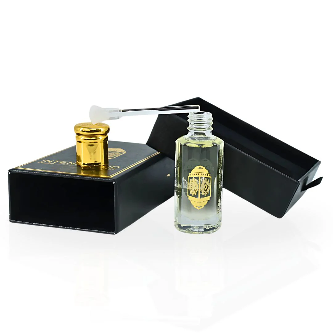 Woody Vanilla Perfume Oil 12ML (0.40 OZ) With Black Gift Box By Intense Oud | Sweet vanilla, Soft Sandalwood & Rich Oud. - Image 6