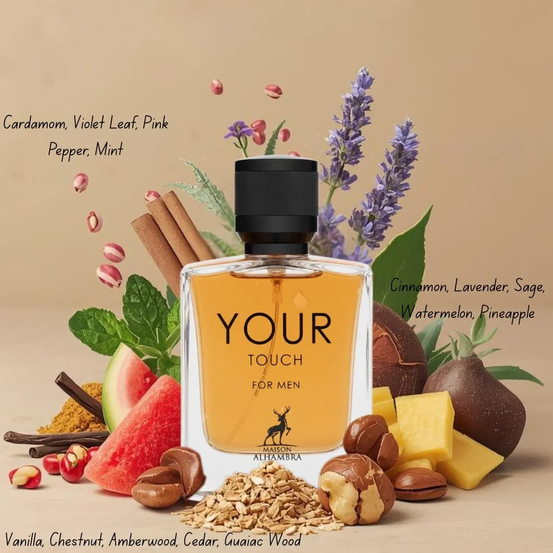 Your Touch Eau de Parfum Spray 100ml (3.4 oz) by Maison Alhambra - Image 4