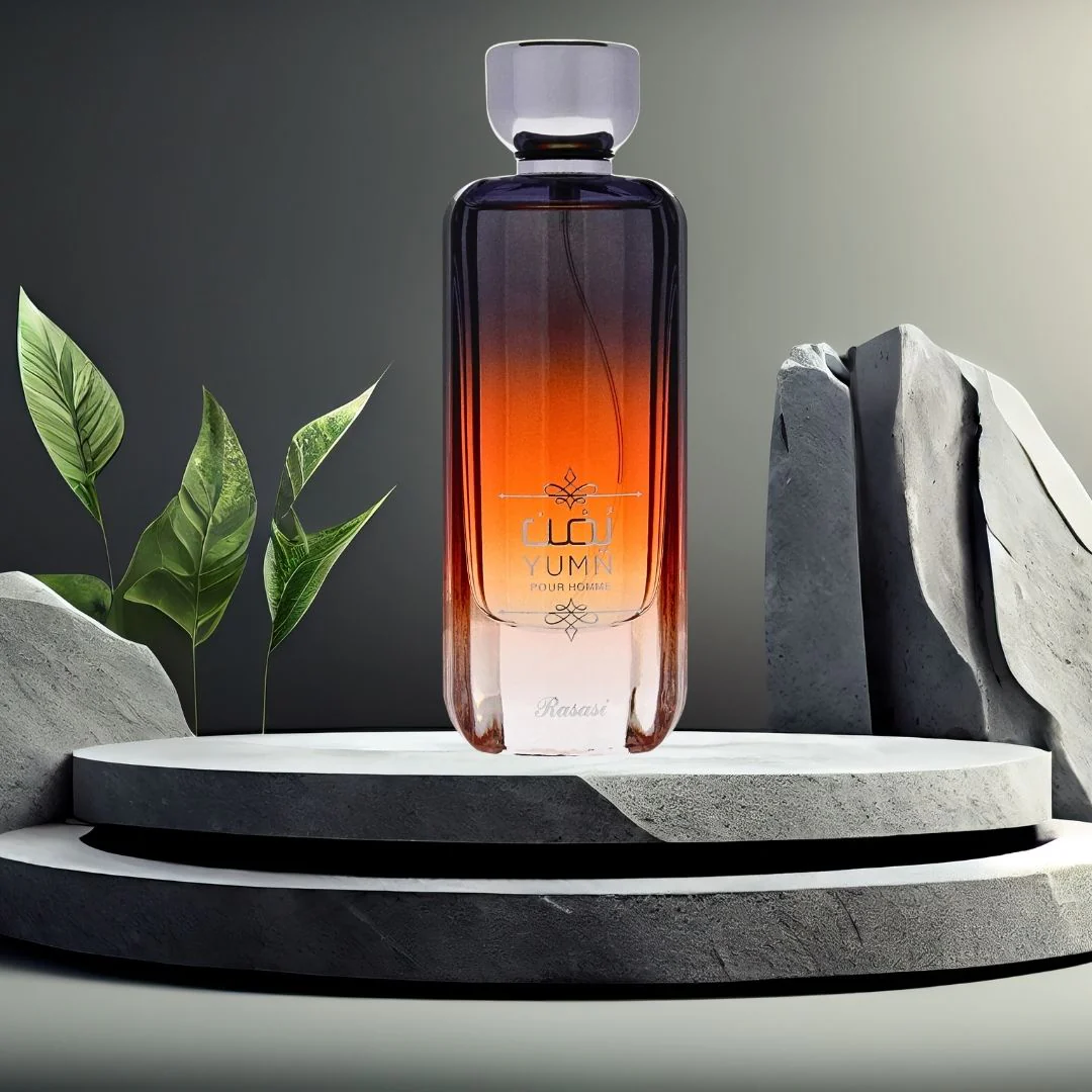 Yumn Pour Homme EDP Spray 100ML (3.38 OZ) by Rasasi | Long Lasting, Warm Spicy, Refreshing, Luxurious Masculine Scent. - Image 5